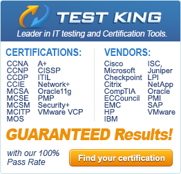 TestKing: Leader in IT testing and Certification Tools
